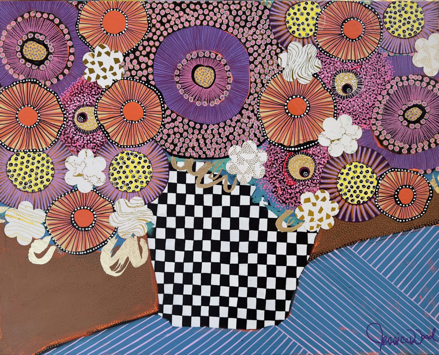 Floral Still Life. 8”x10” Art Print