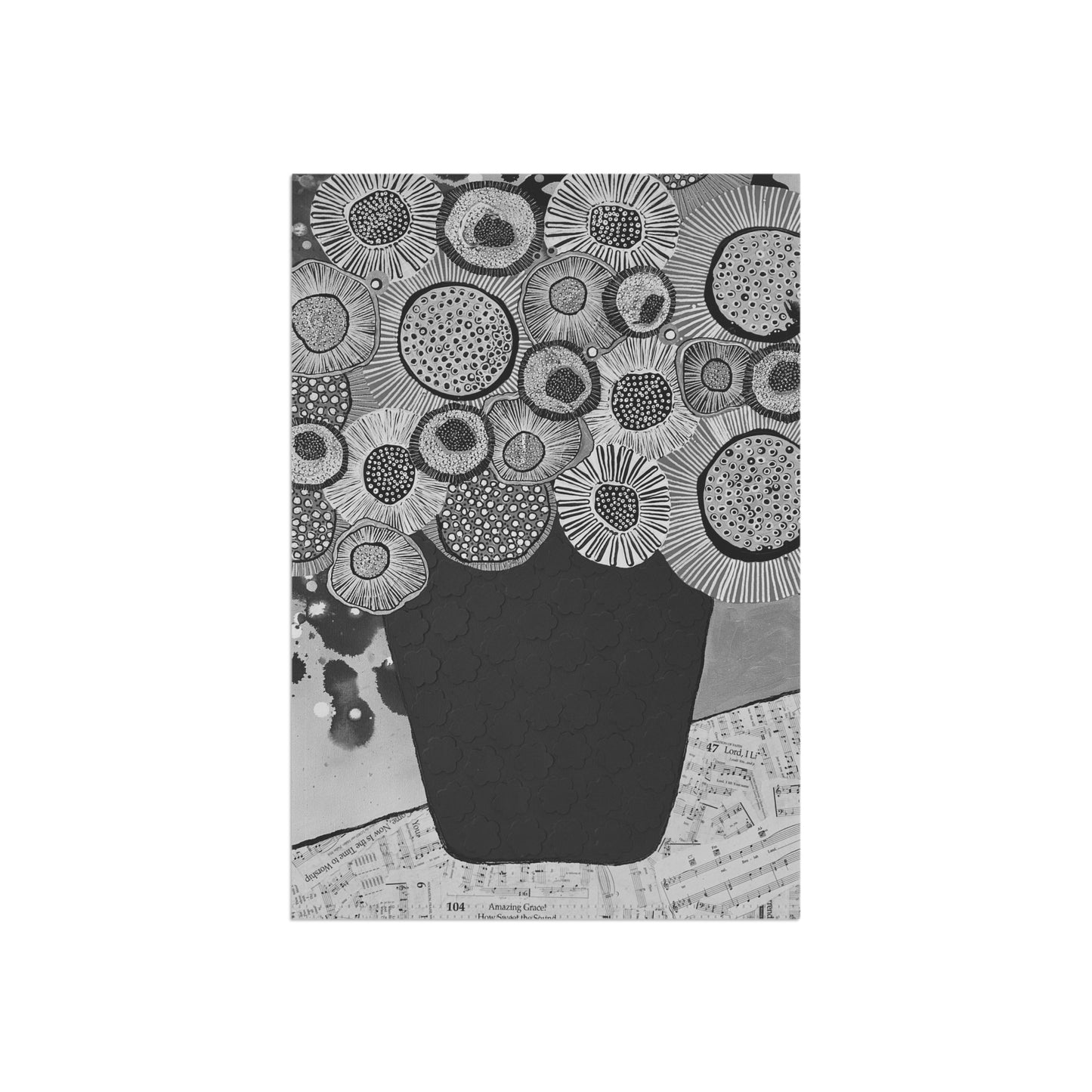 Jessica Wood Artist Garden or House Flag