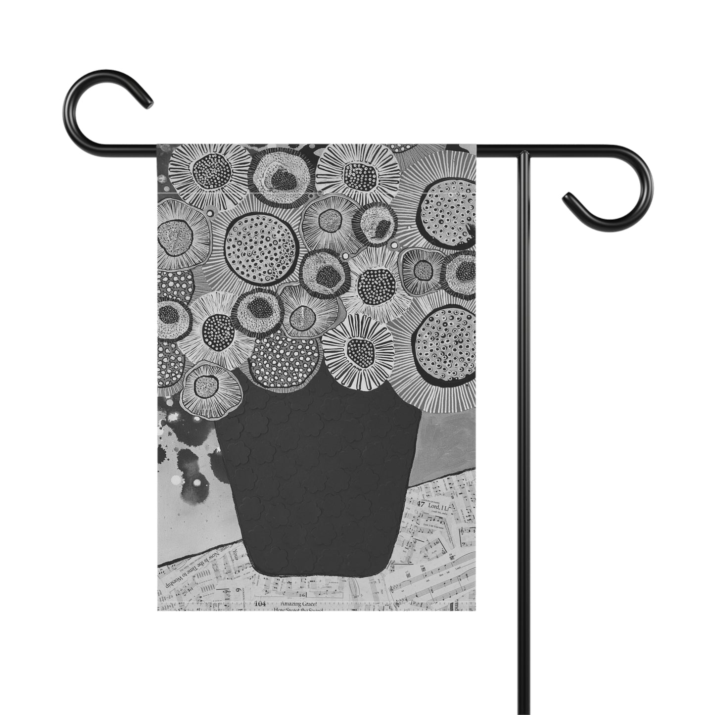Jessica Wood Artist Garden or House Flag