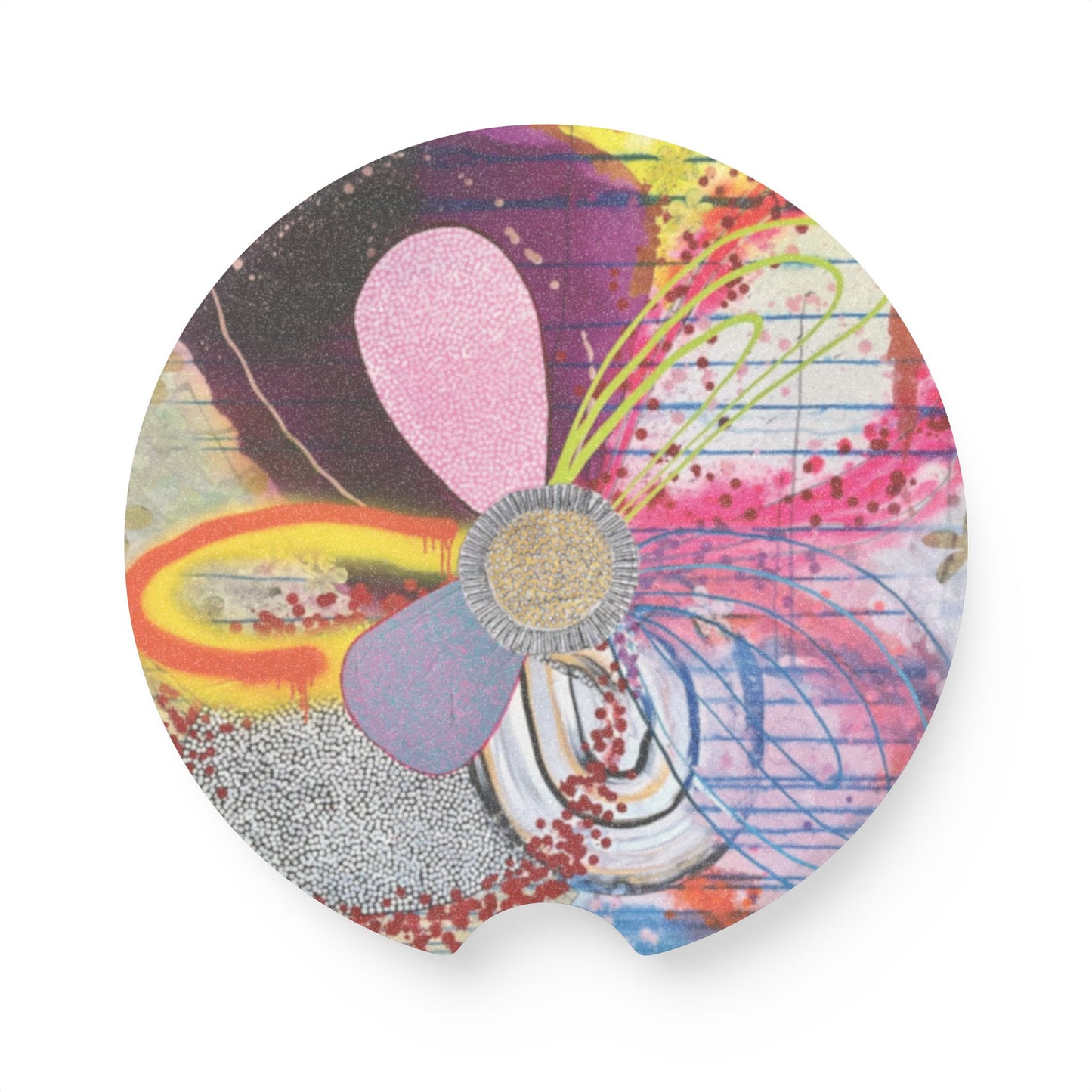Jessica Wood Artist Car Coaster