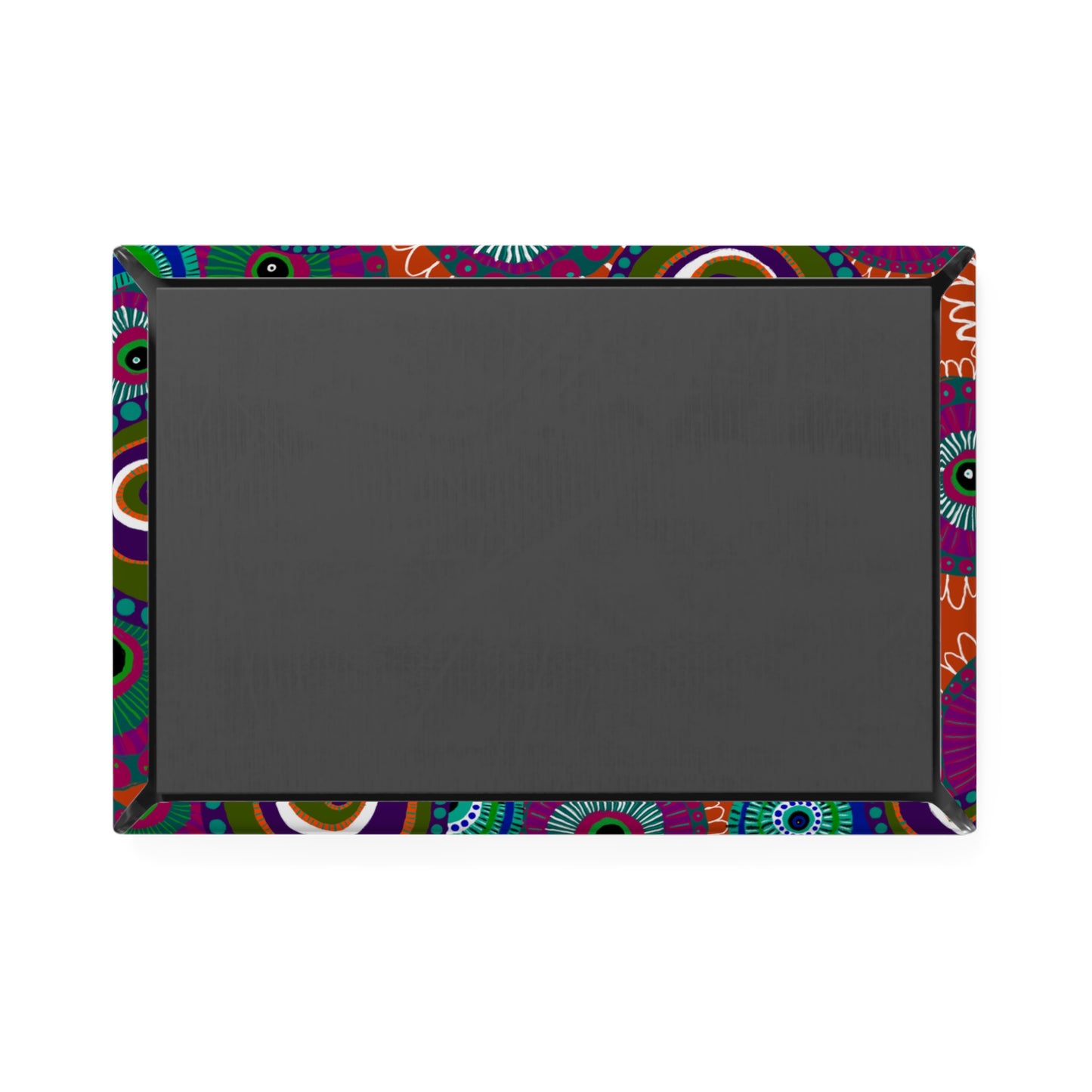 Floral Rectangular Refrigerator Magnet