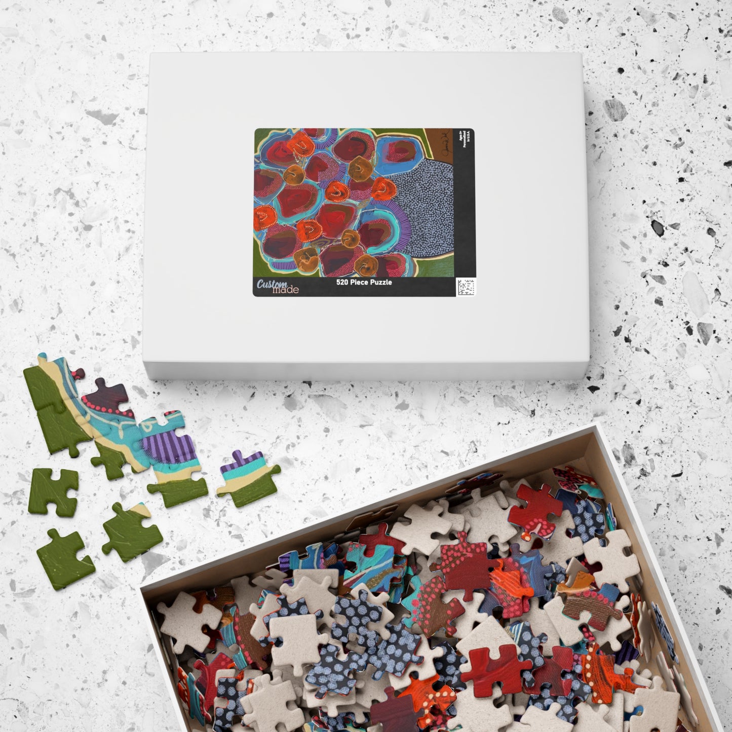Jessica Wood Artist 520-Piece Puzzle in Paper Box