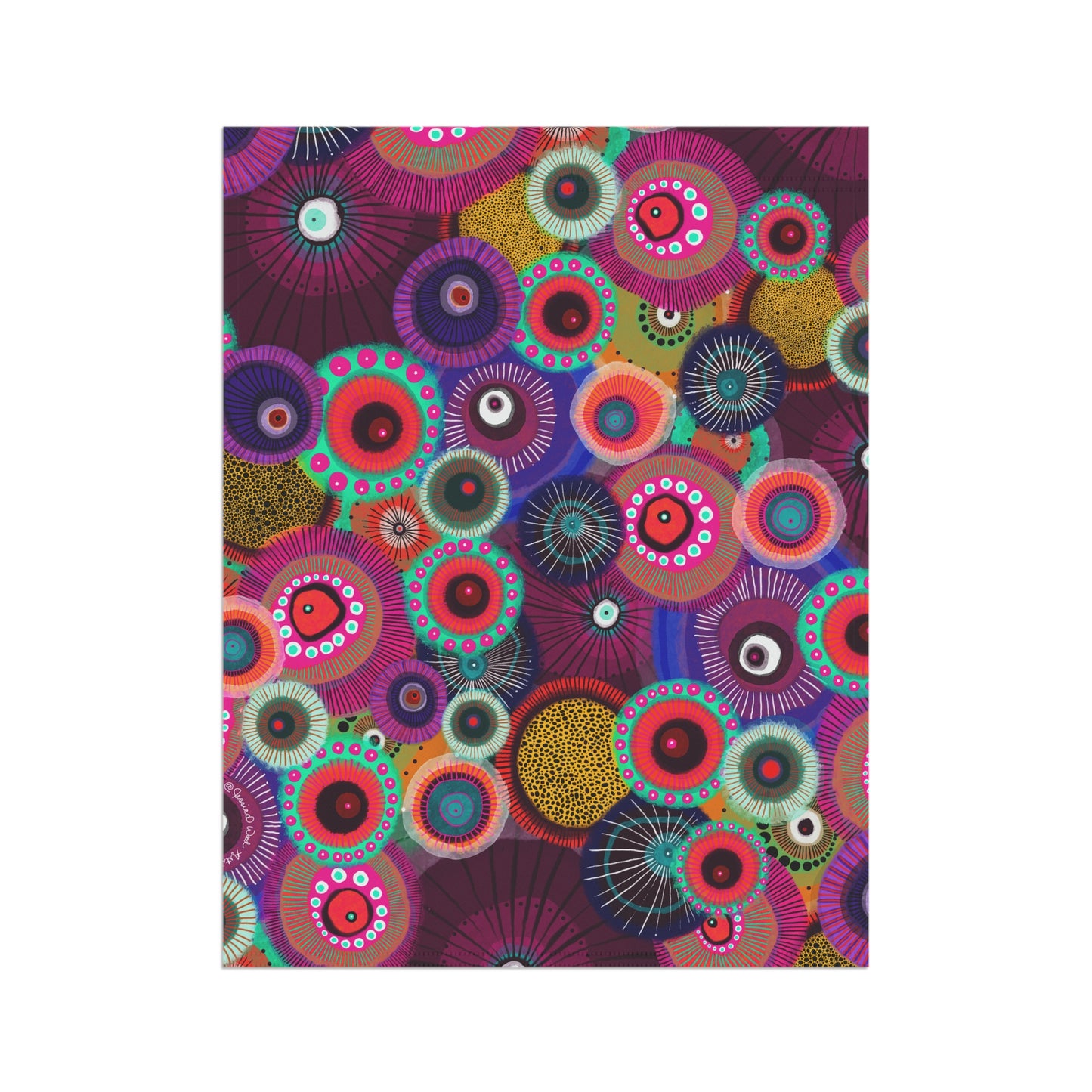 Jessica Wood Artist Garden or House Flag