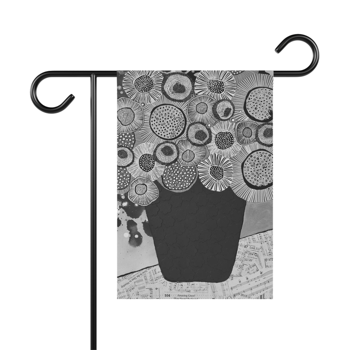Jessica Wood Artist Garden or House Flag
