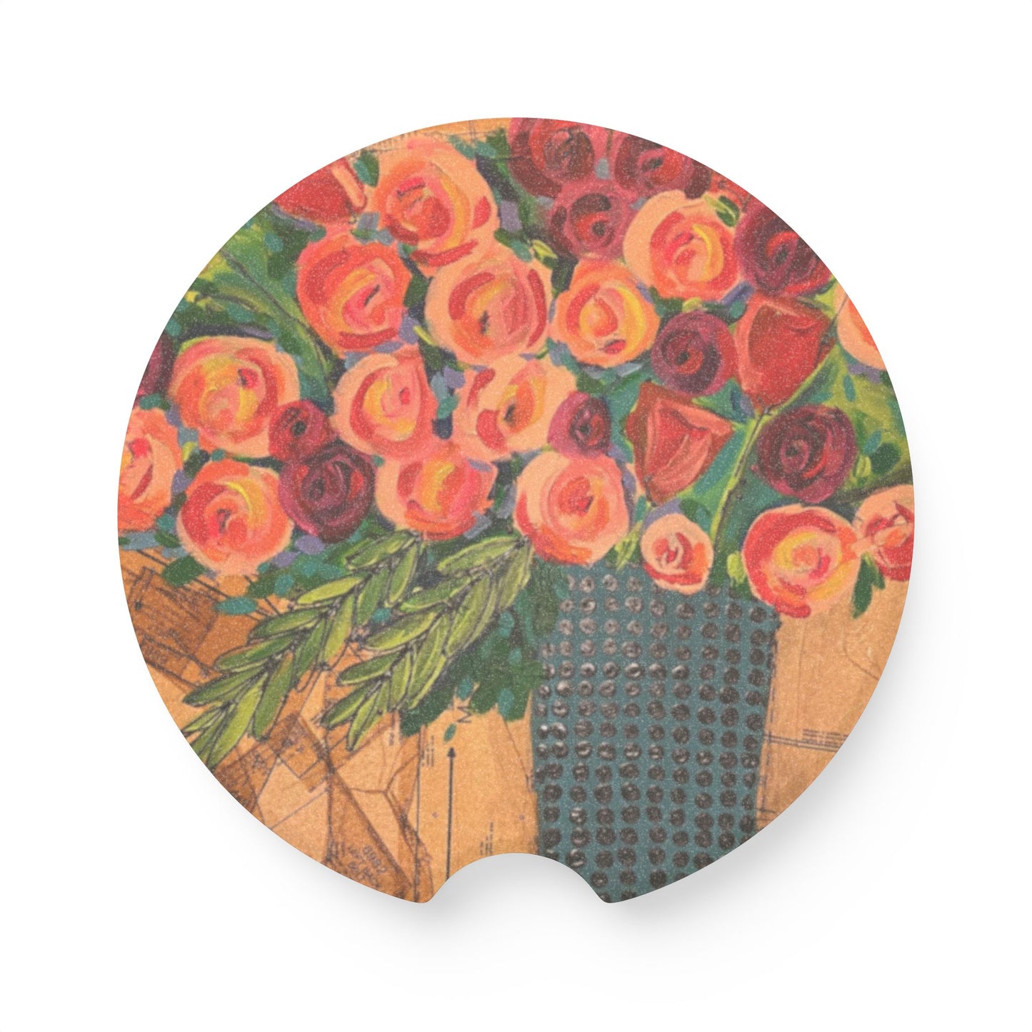 Jessica Wood Artist Car Coaster