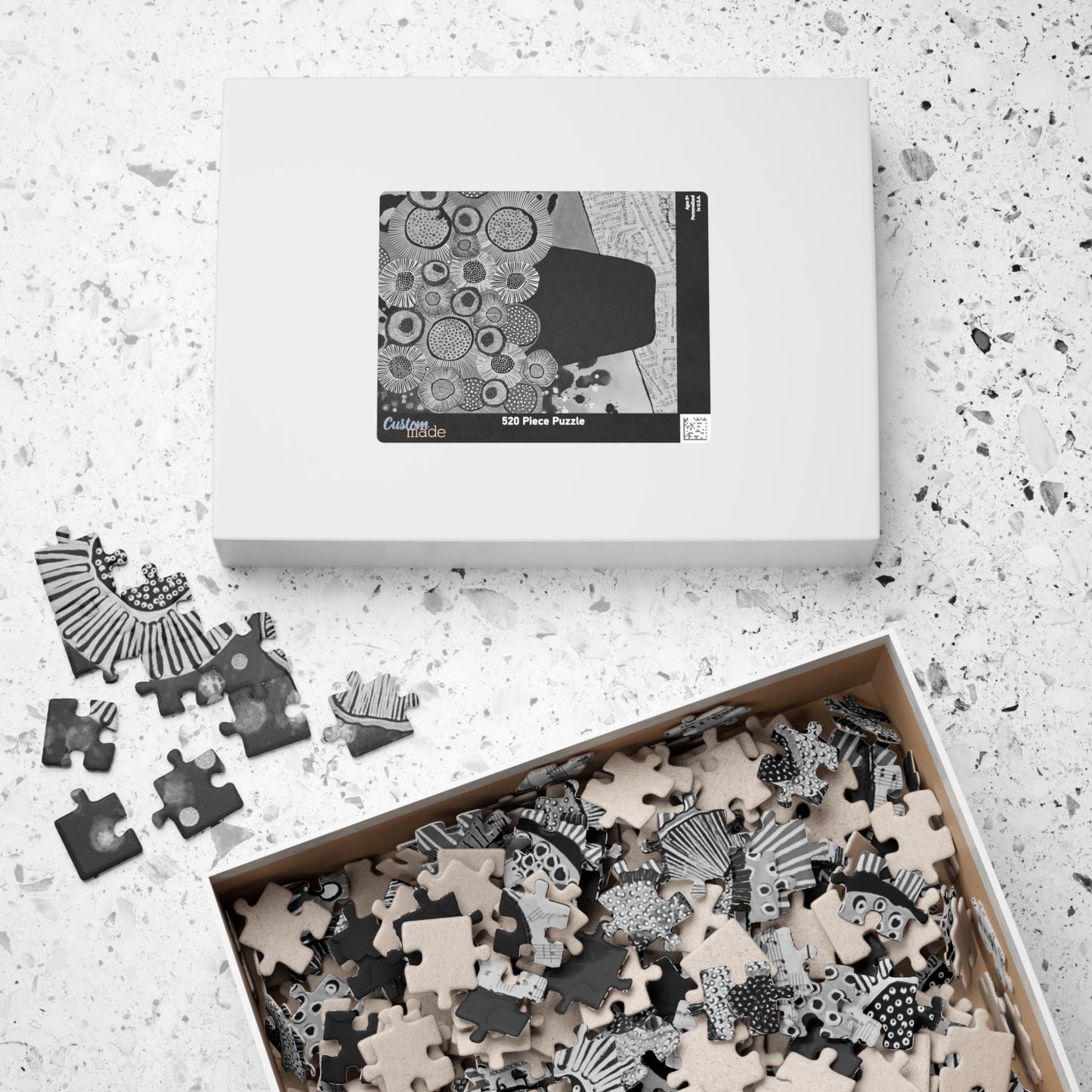 Jessica Wood Artist 520-Piece Puzzle in Paper Box