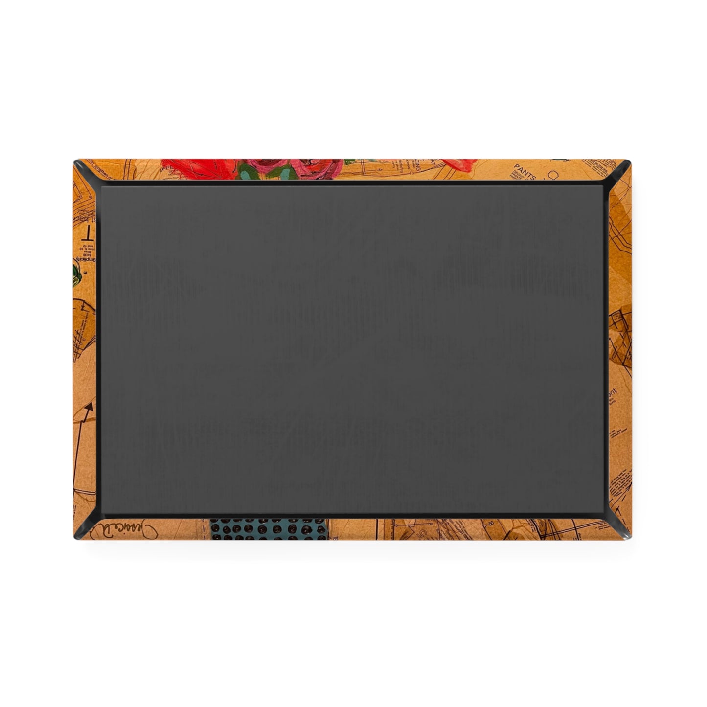 Floral Still Life Rectangular Refrigerator Magnet