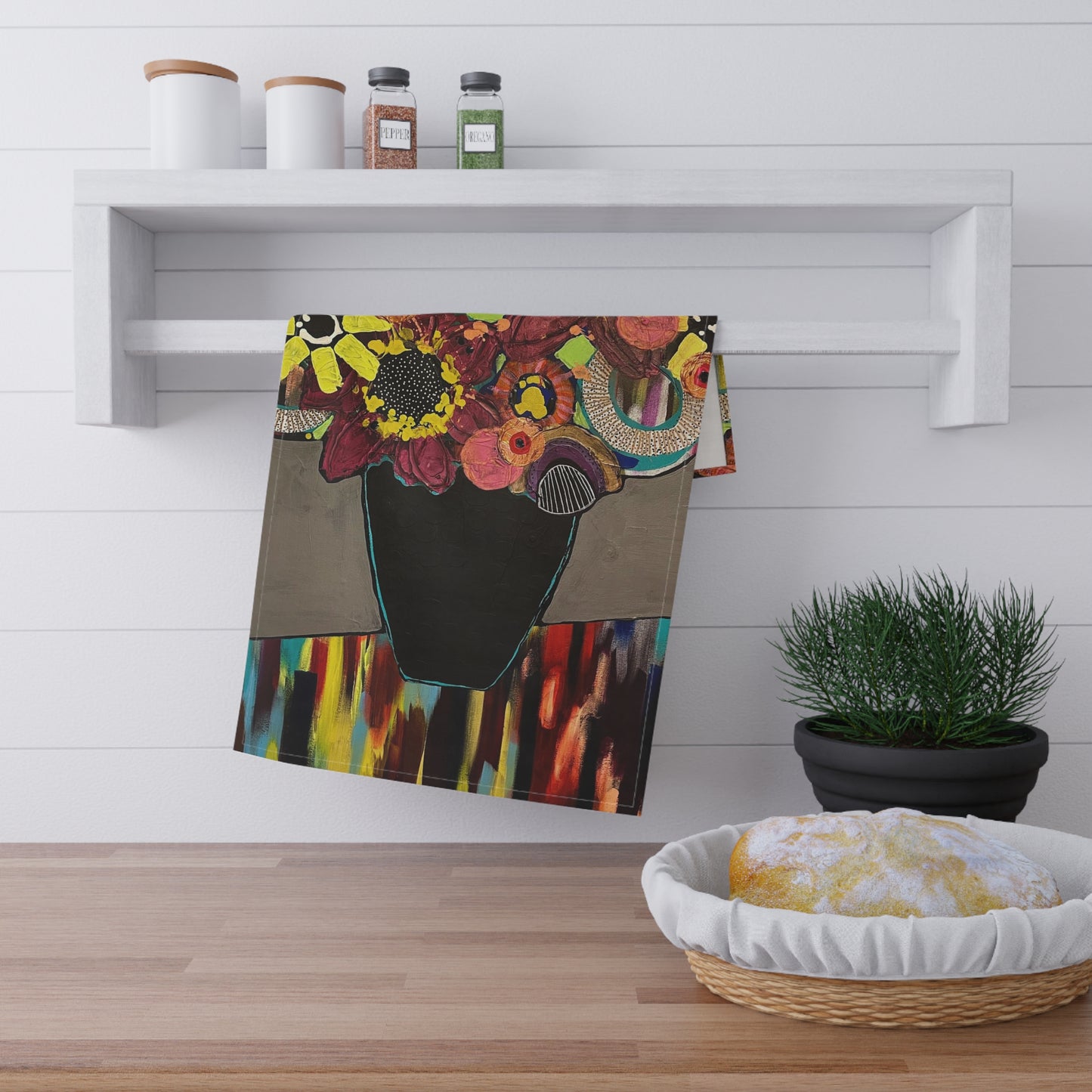 Jessica Wood Artist Tea Towel