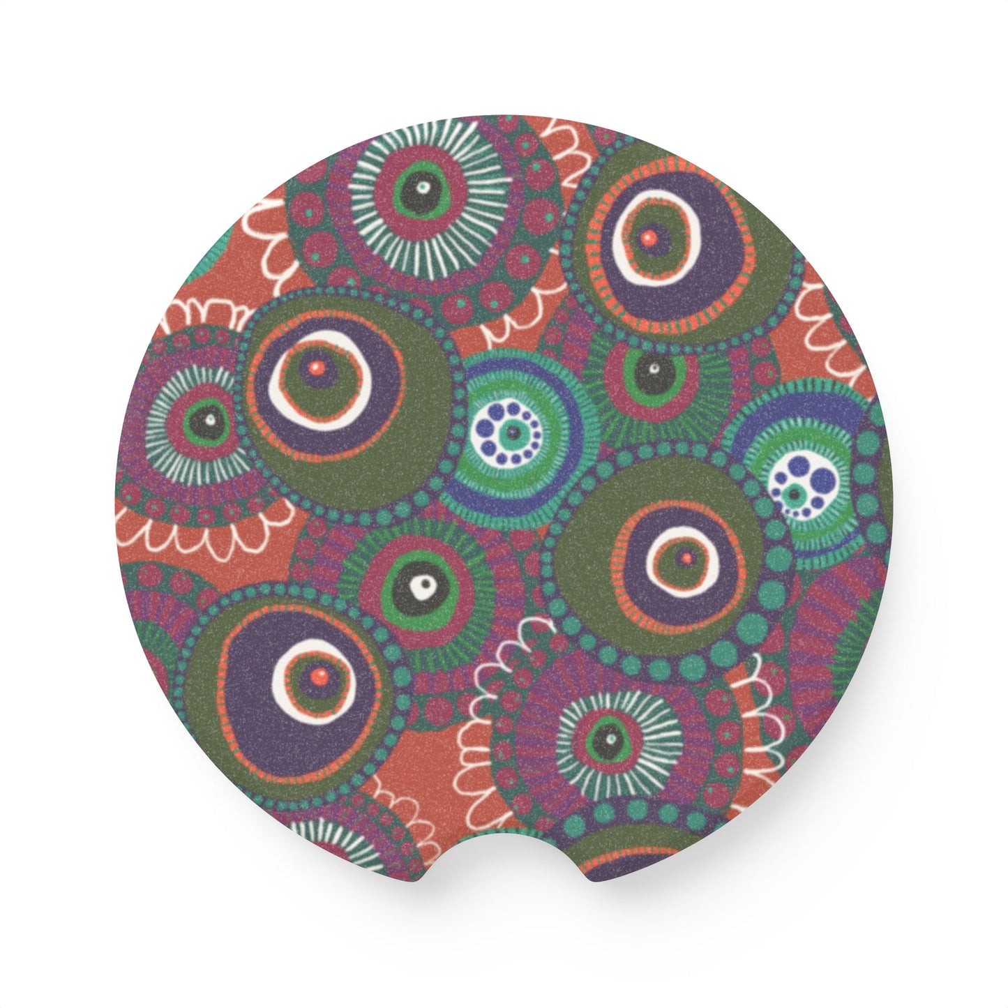 Jessica Wood Artist Car Coaster