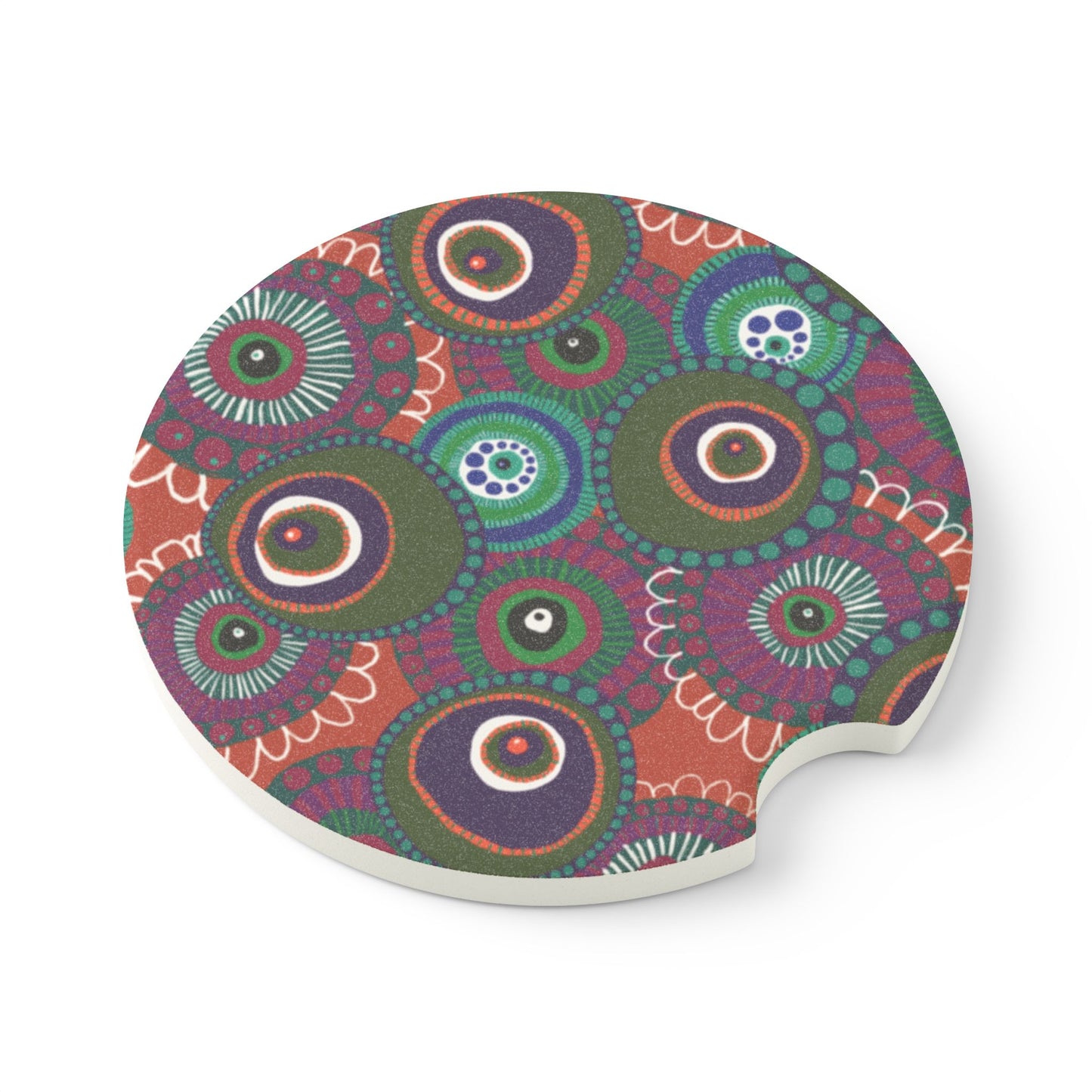 Jessica Wood Artist Car Coaster