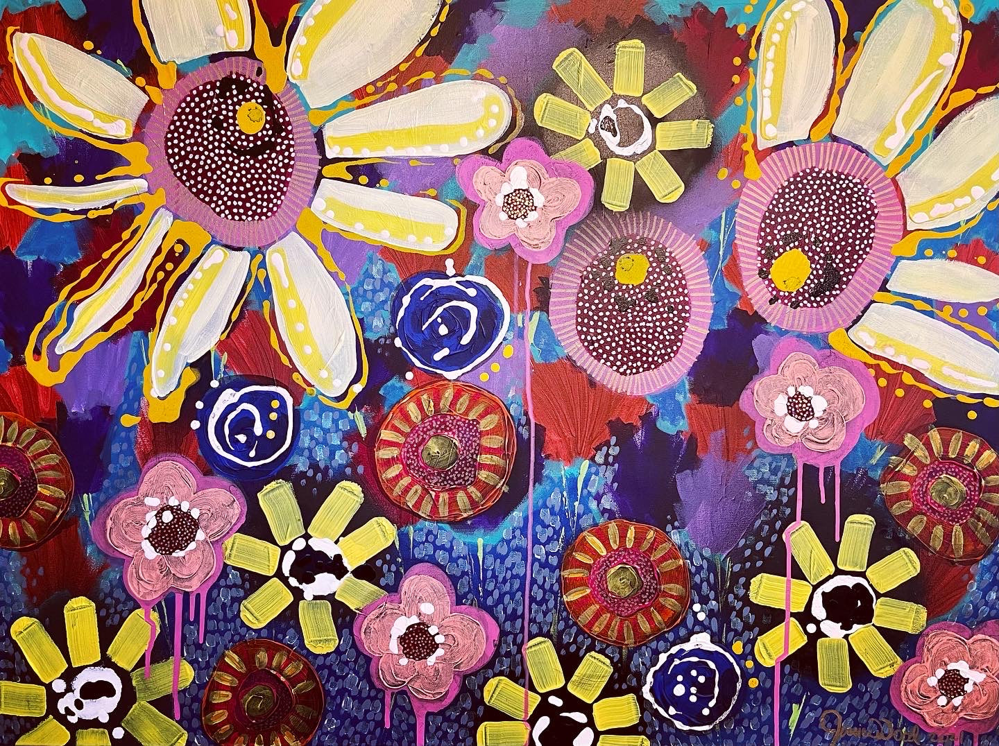 Floral Still Life. 8”x10” Art Print