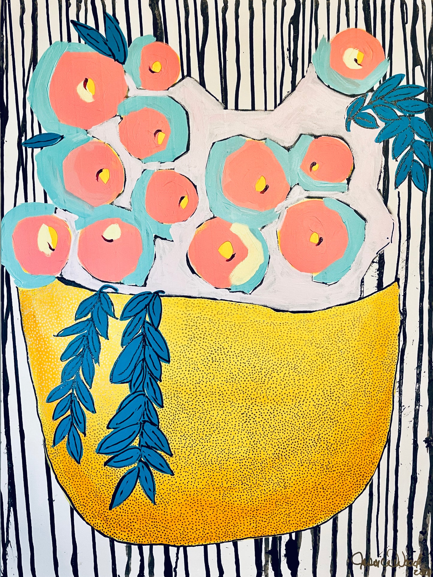 Floral Still Life. 8”x10” Art Print