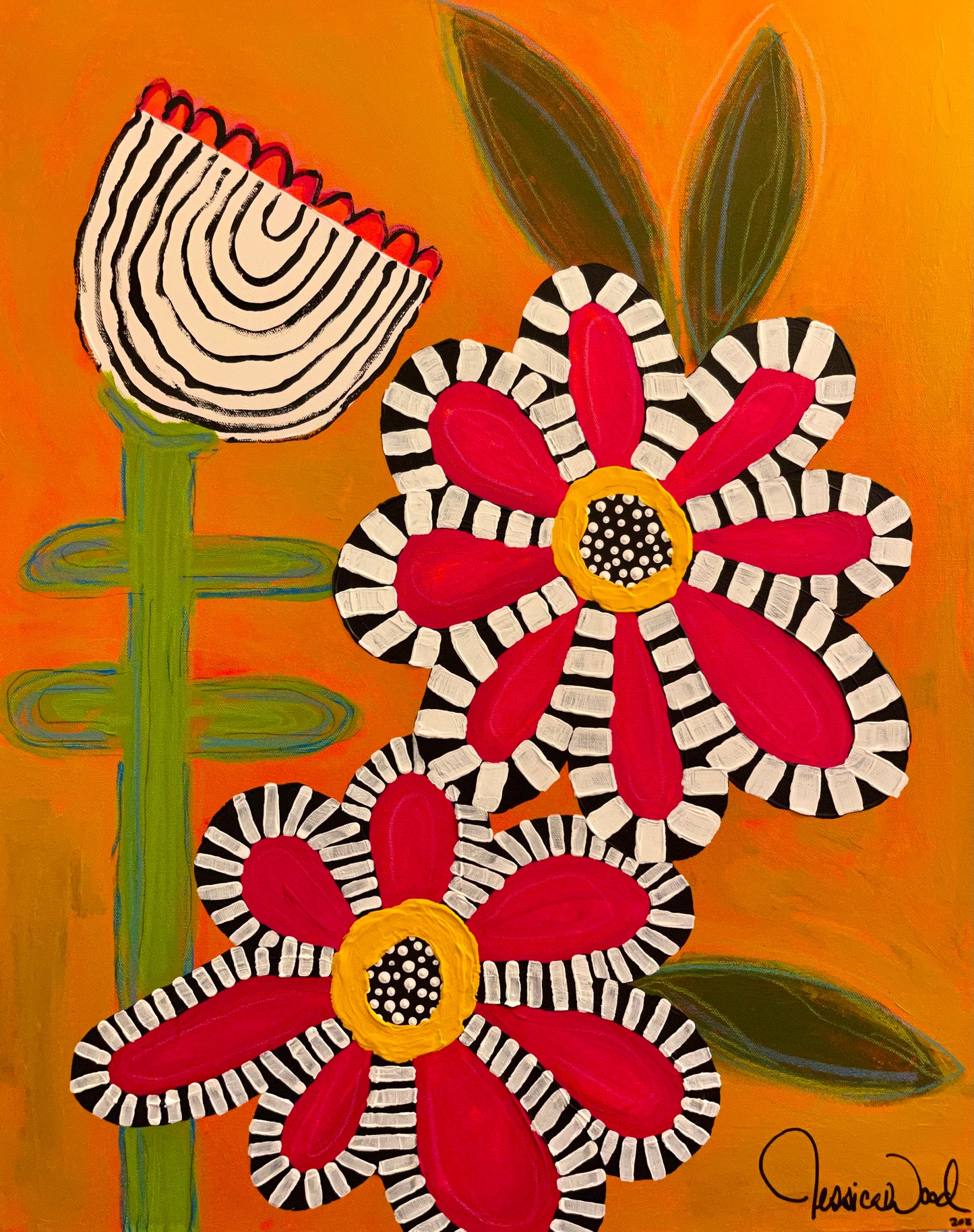 Floral Still Life. 8”x10” Art Print