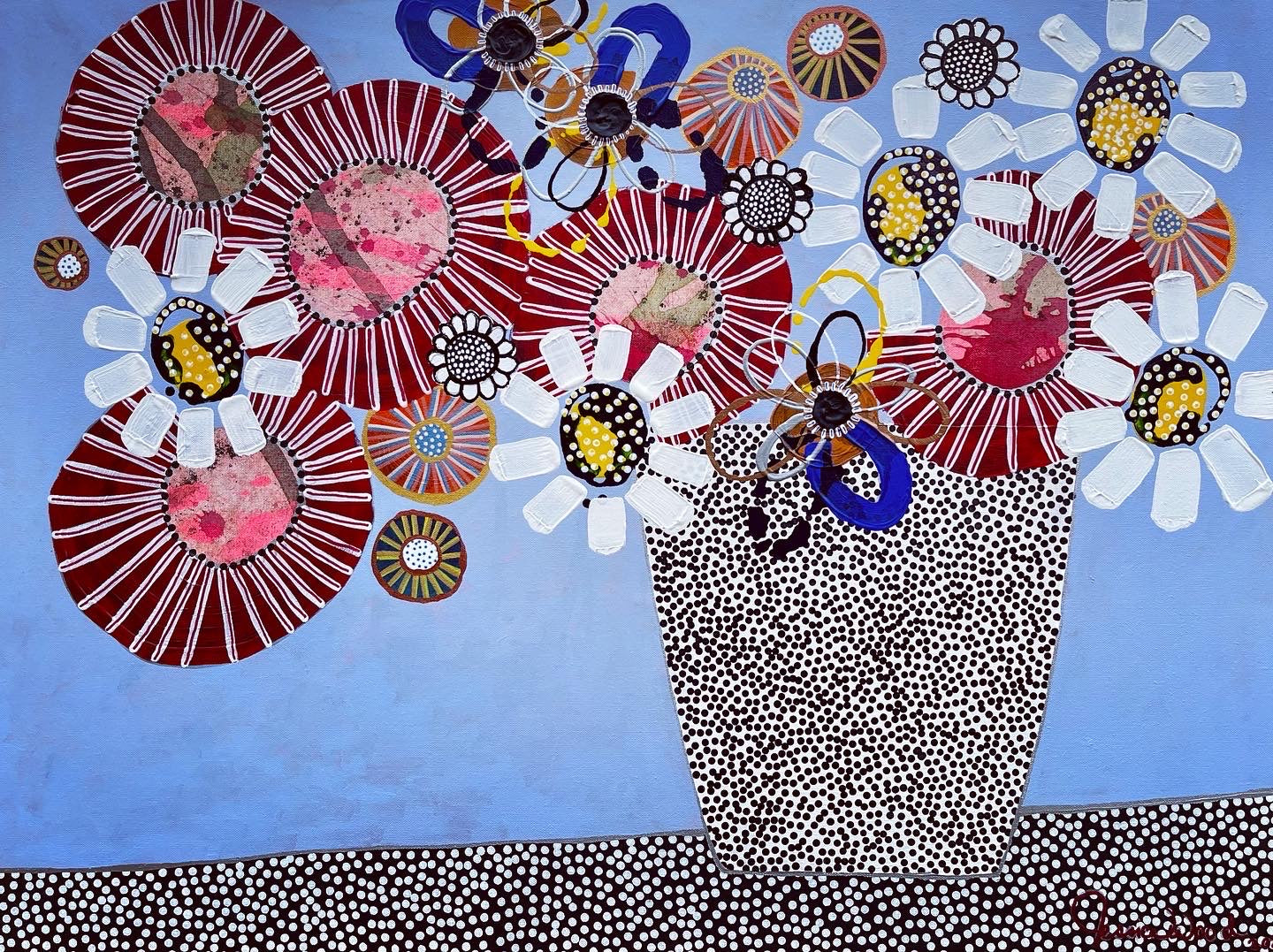 Floral Still Life. 8”x10” Art Print