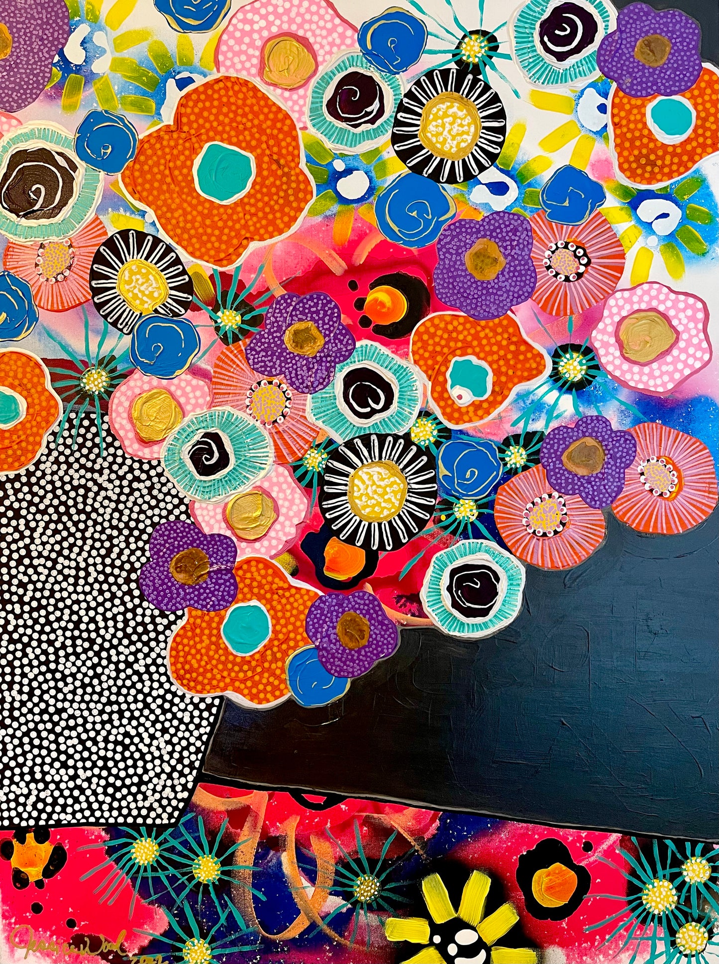 Floral Still Life. 8”x10” Art Print