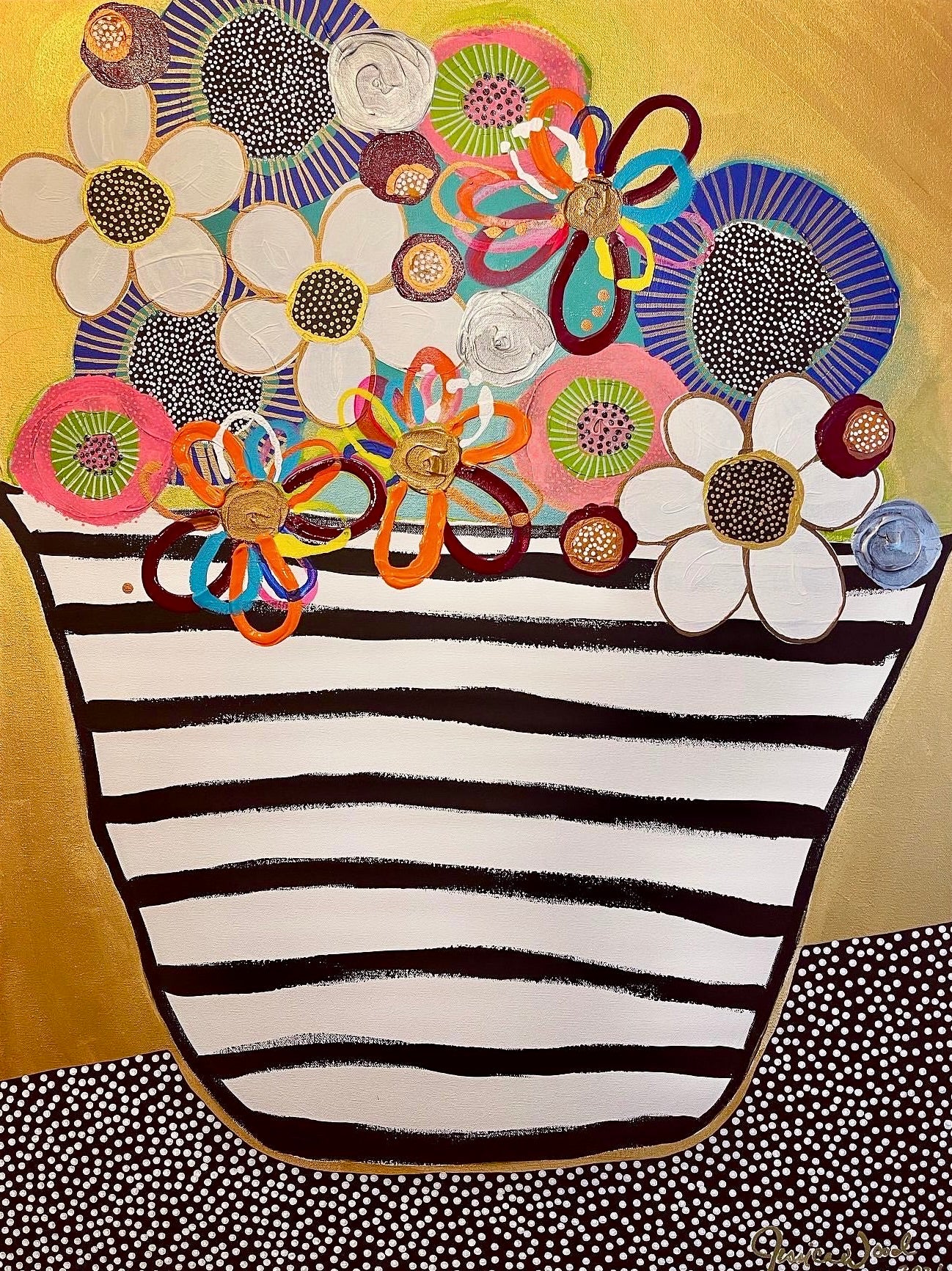 Floral Still Life. 8”x10” Art Print