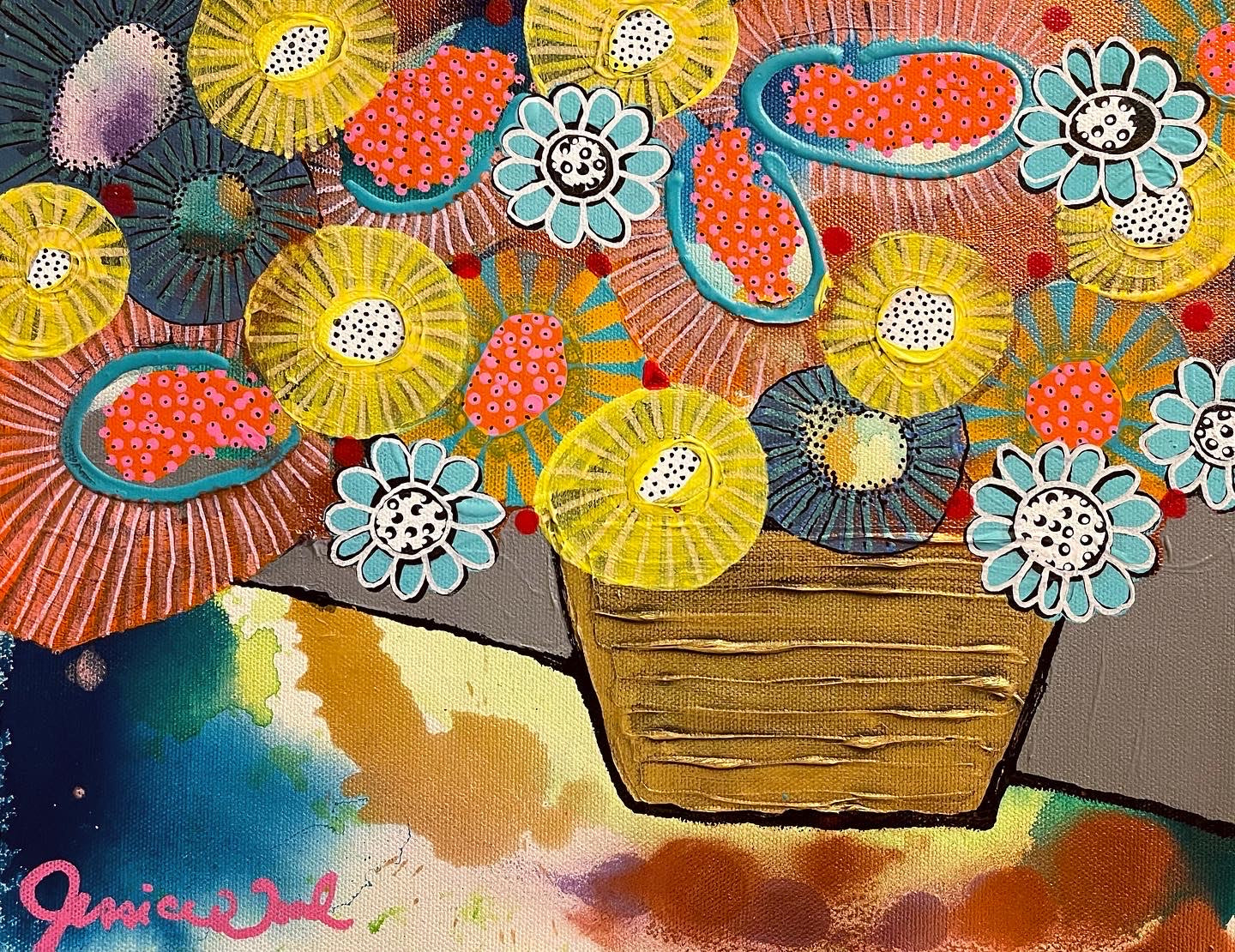 Floral Still Life. 8”x10” Art Print