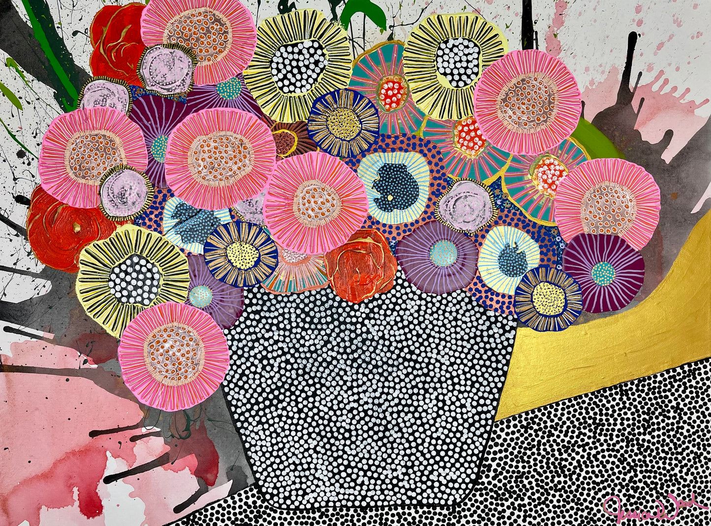 Floral Still Life. 8”x10” Art Print