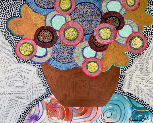 Floral Still Life. 8”x10” Art Print