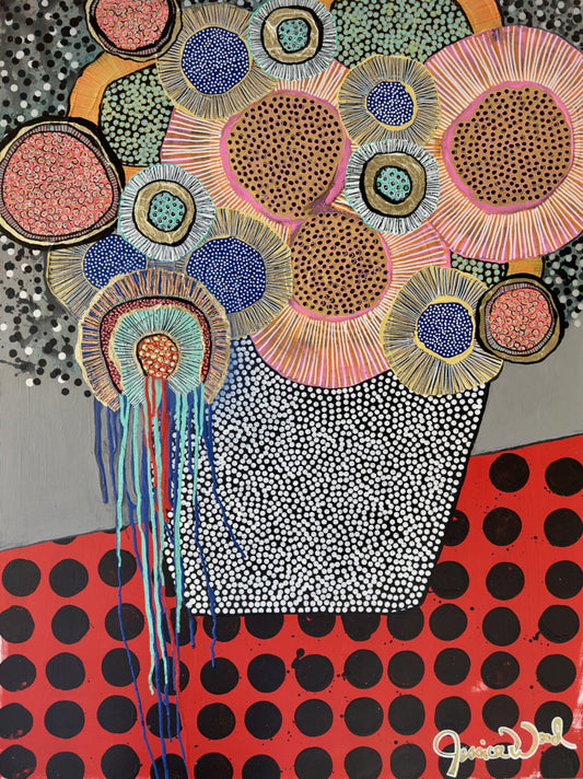 Floral Still Life. 8”x10” Art Print