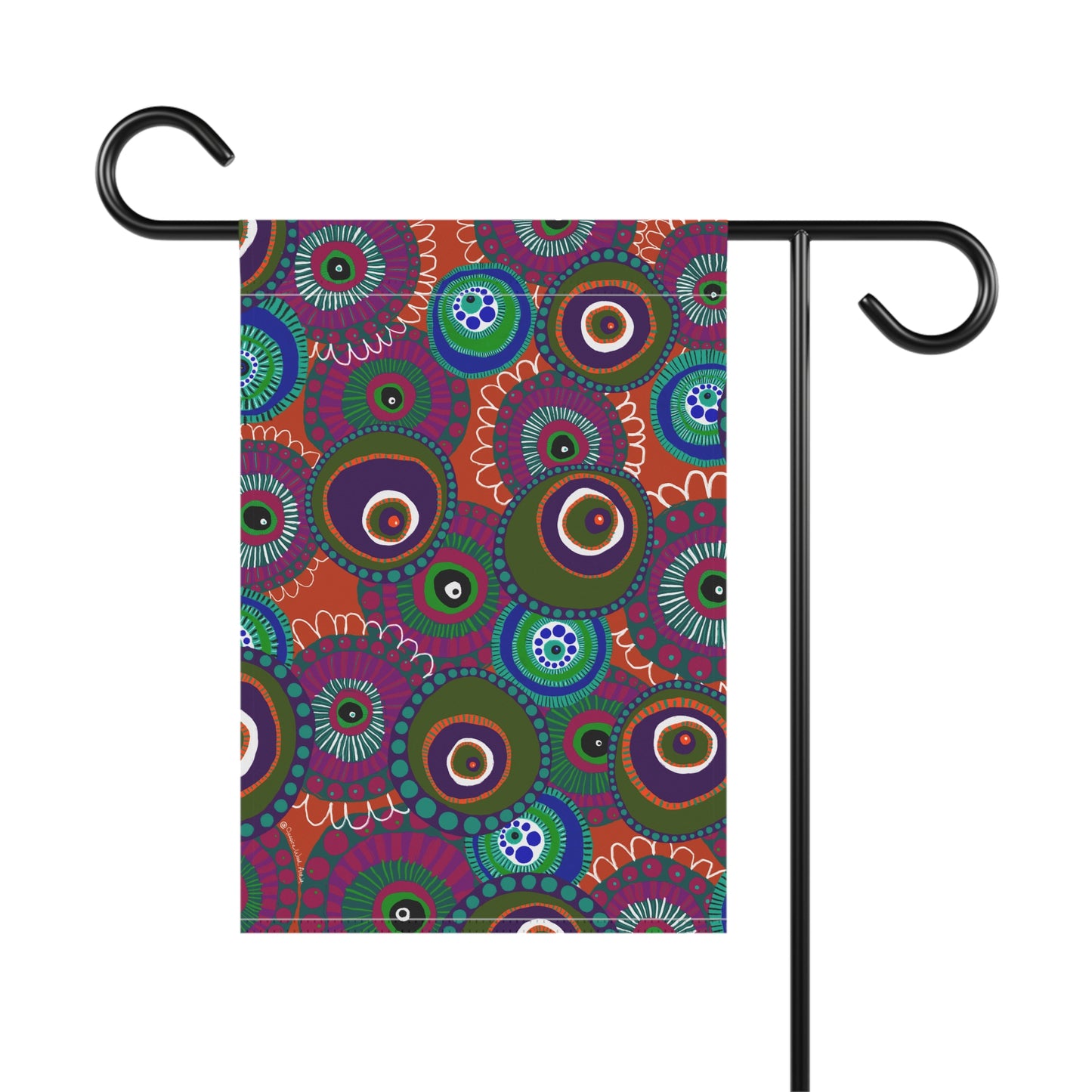 Jessica Wood Artist Garden or House Flag