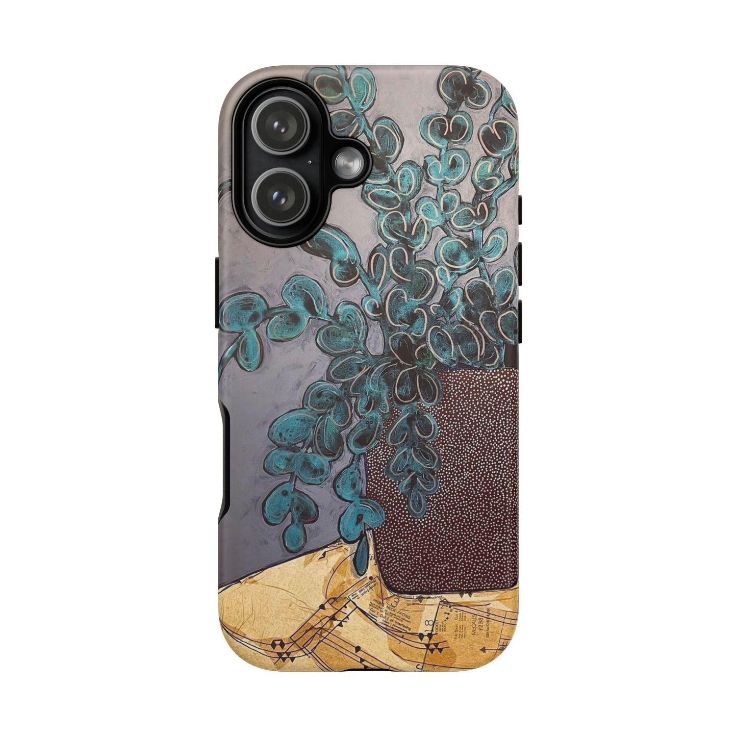 Protective Phone Case — Modern Still Life Abstract Design