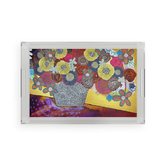 Jessica Wood Artist Acrylic Serving Tray