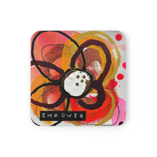 Square Cork Back Coaster