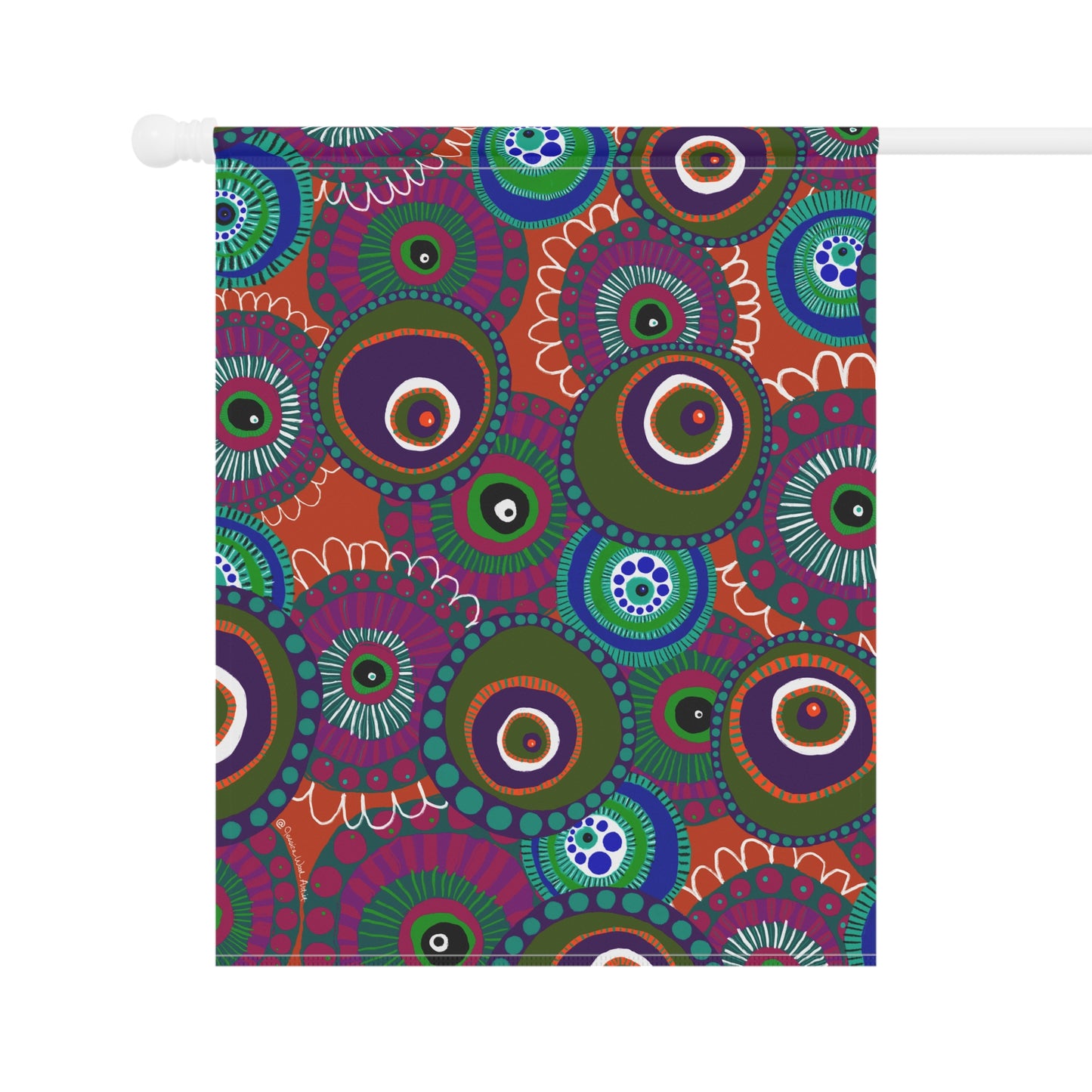 Jessica Wood Artist Garden or House Flag