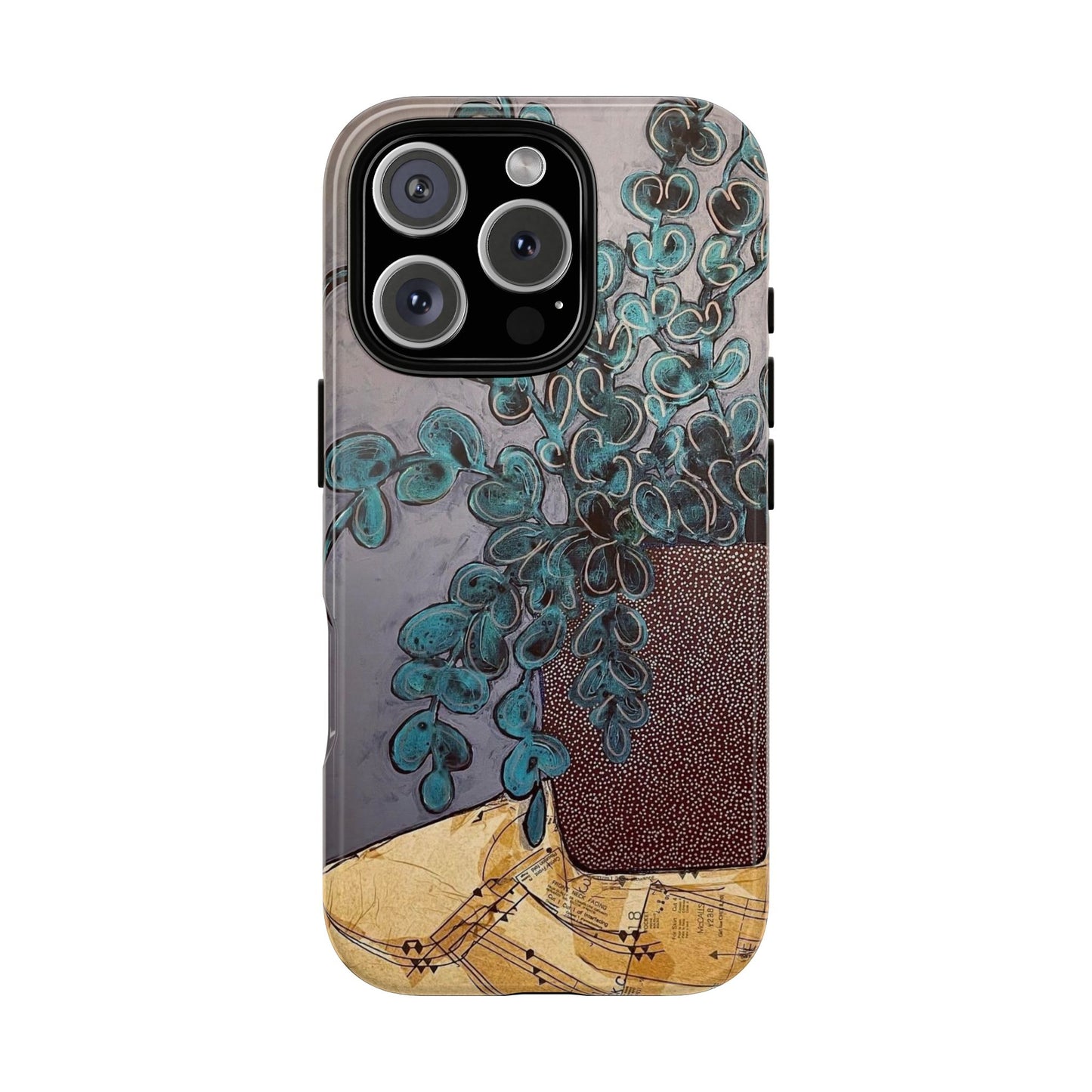 Protective Phone Case — Modern Still Life Abstract Design