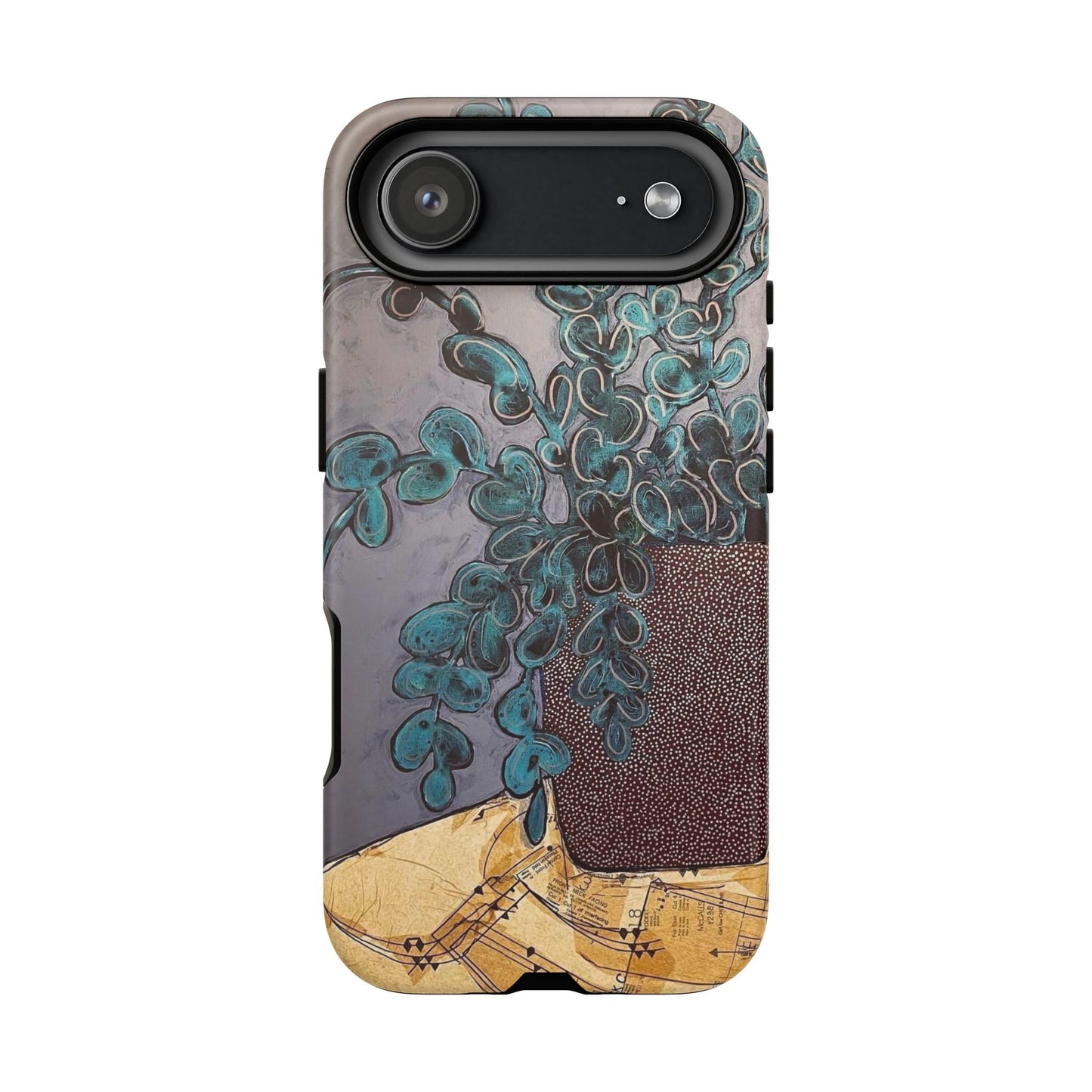 Protective Phone Case — Modern Still Life Abstract Design