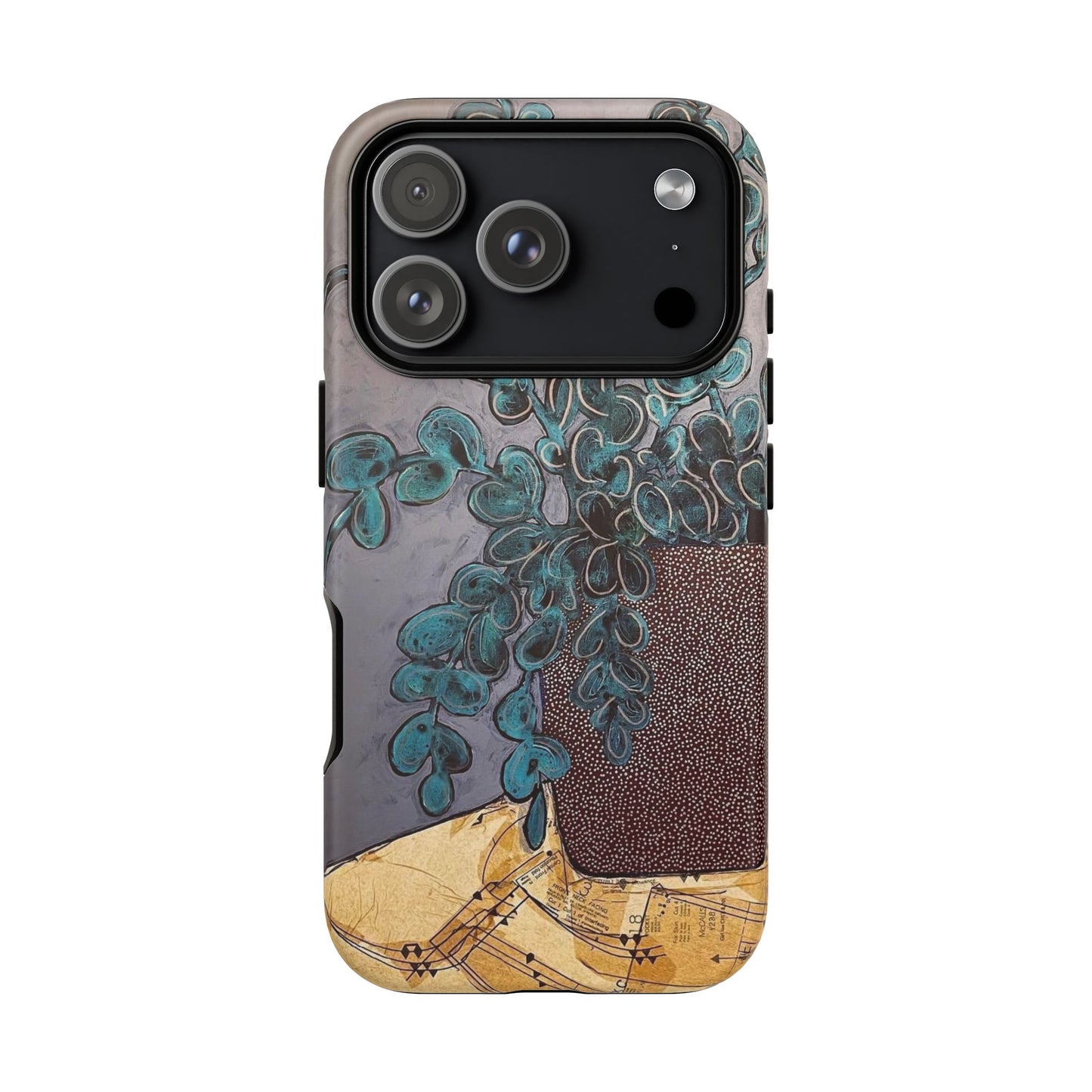 Protective Phone Case — Modern Still Life Abstract Design