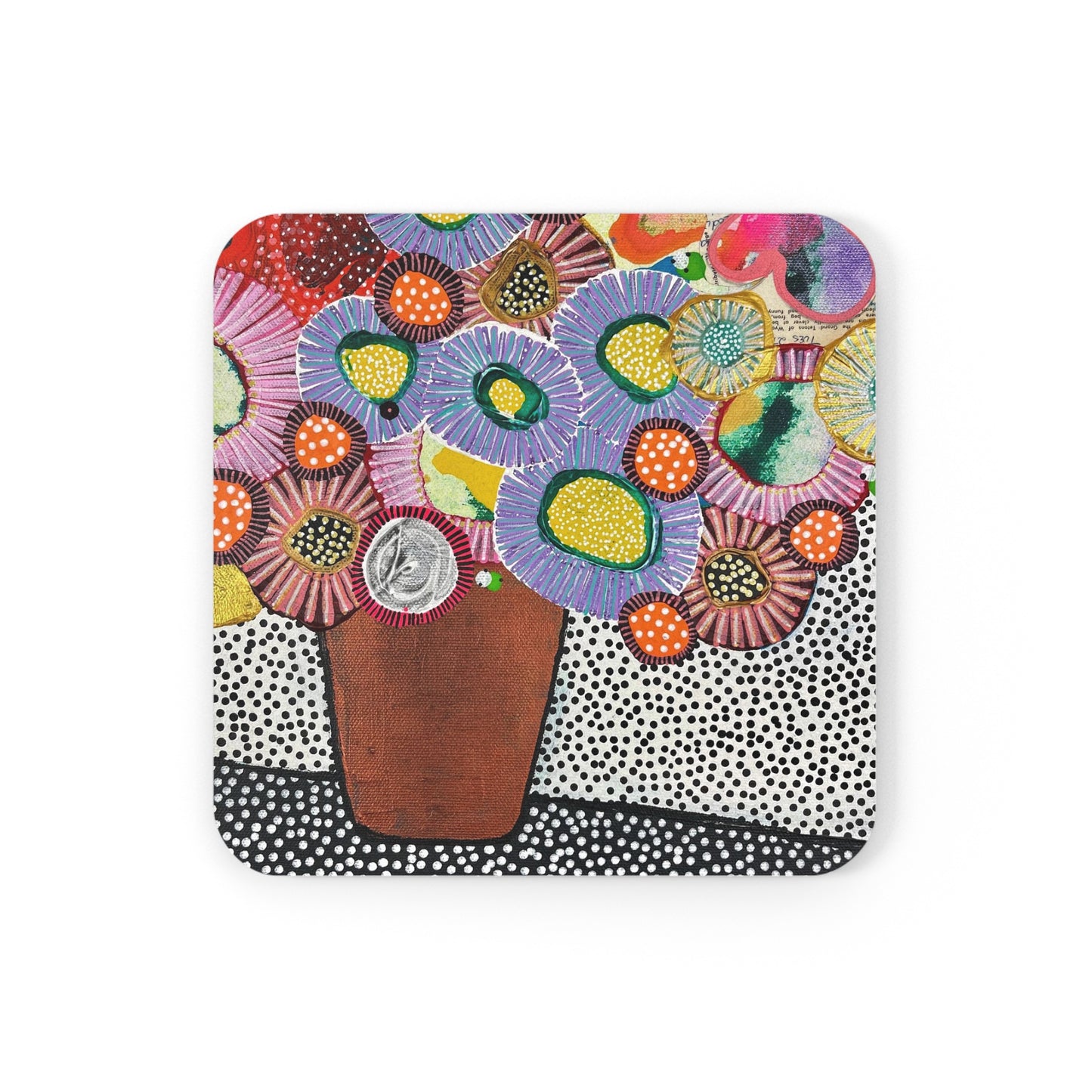 Square Cork Back Coaster