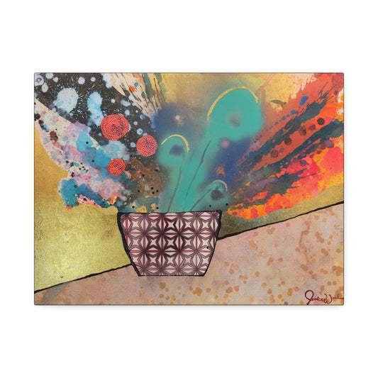 Canvas Print. Floral Still Life by Jessica Wood Artist