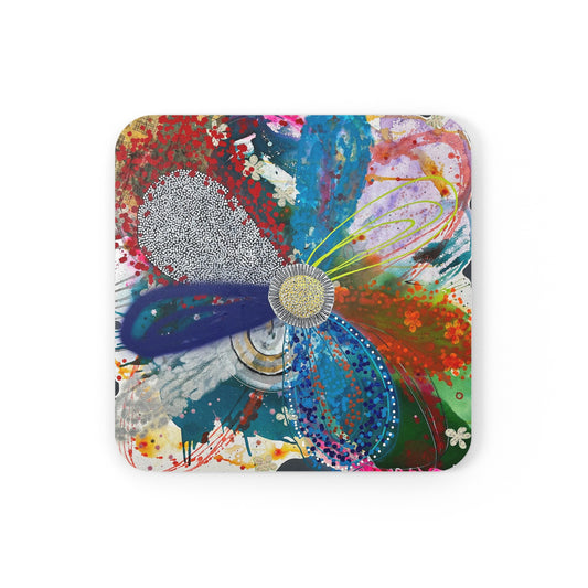 Square Cork Back Coaster