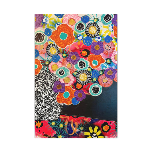 Canvas Print. Floral Still Life by Jessica Wood Artist