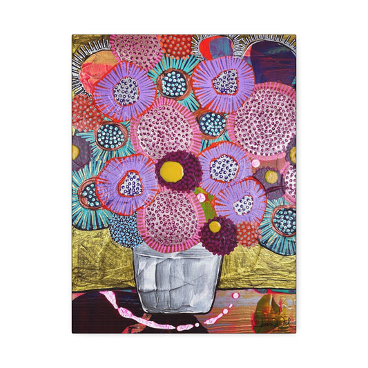 Canvas Print. Floral Still Life by Jessica Wood Artist