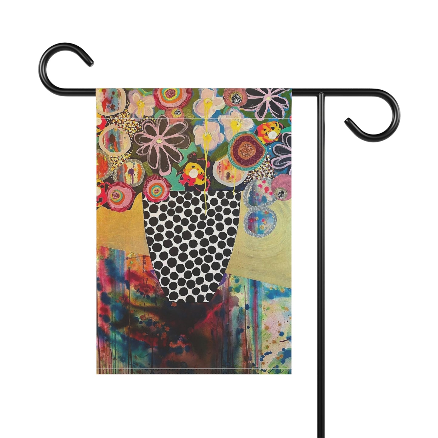 Jessica Wood Artist Garden or House Flag