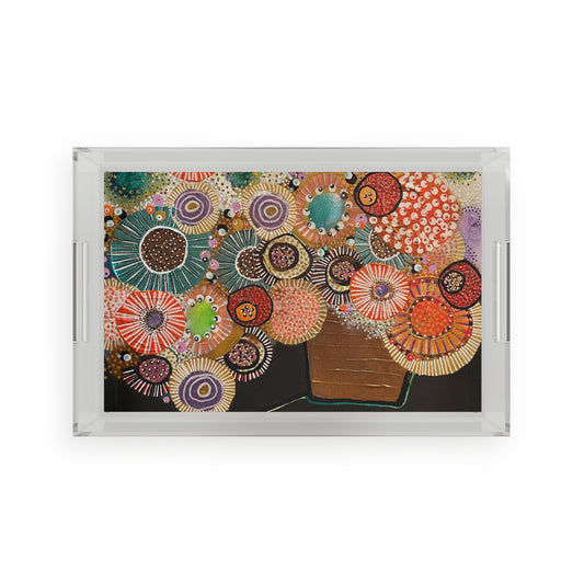 Jessica Wood Artist Acrylic Serving Tray