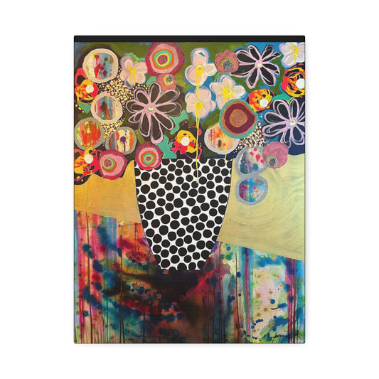 Canvas Print. Floral Still Life by Jessica Wood Artist