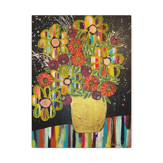 Canvas Print. Floral Still Life by Jessica Wood Artist