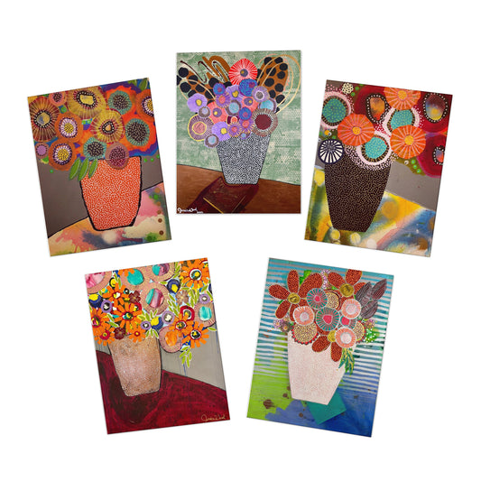 Jessica Wood Artist Greeting Cards Set (5-Pack)