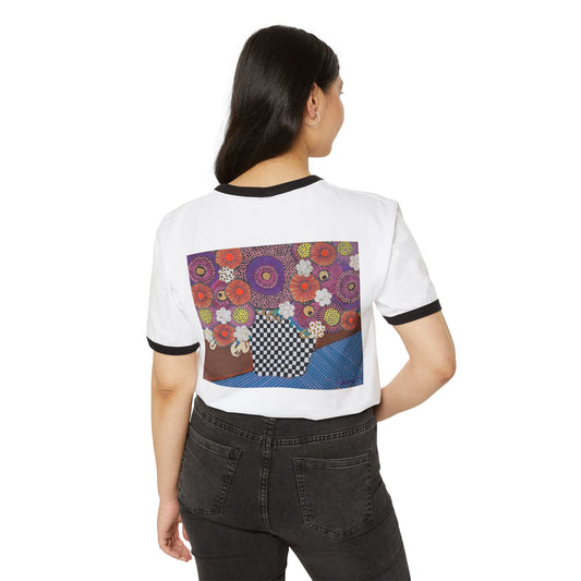 Jessica Wood Artist Floral Still Life Unisex Ringer T-Shirt