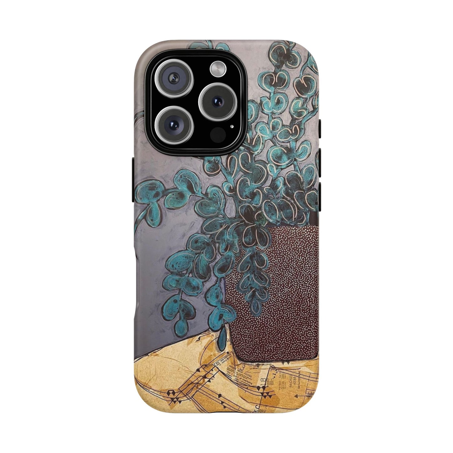 Protective Phone Case — Modern Still Life Abstract Design