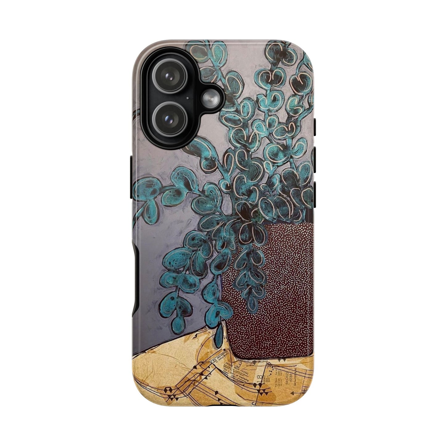Protective Phone Case — Modern Still Life Abstract Design
