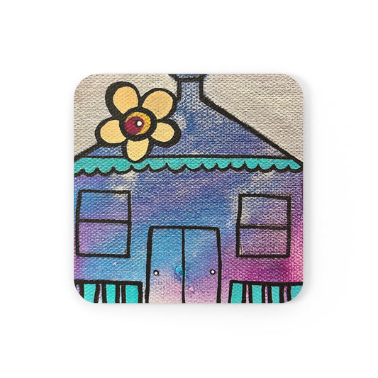 Square Cork Back Coaster