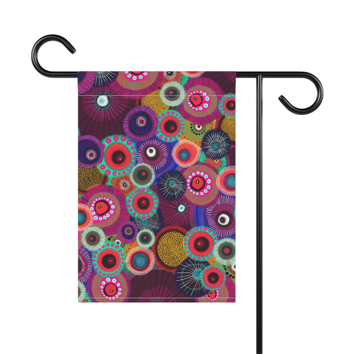 Jessica Wood Artist Garden or House Flag