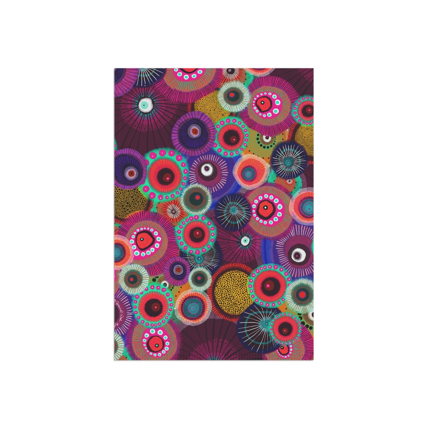 Jessica Wood Artist Garden or House Flag