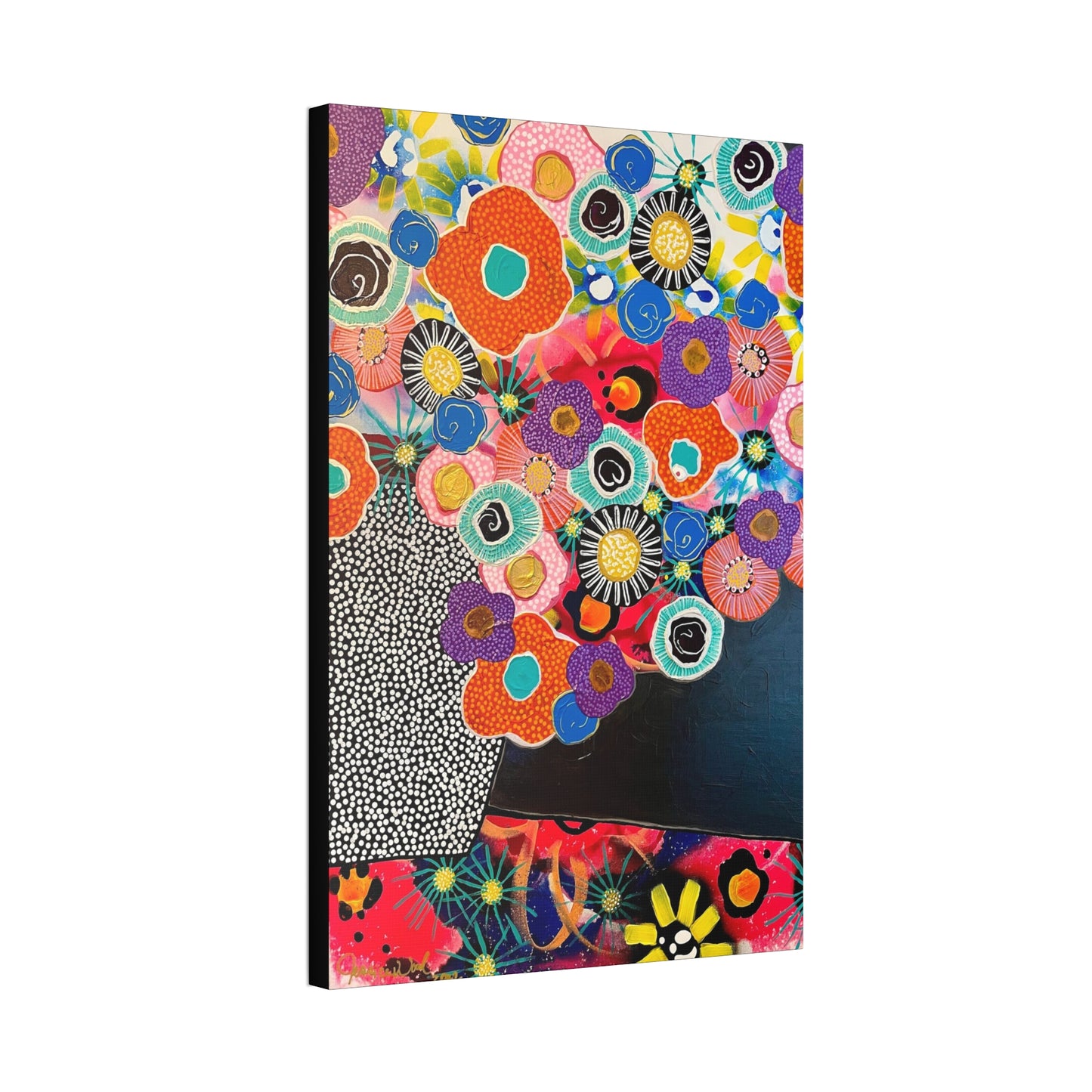 Canvas Print. Floral Still Life by Jessica Wood Artist