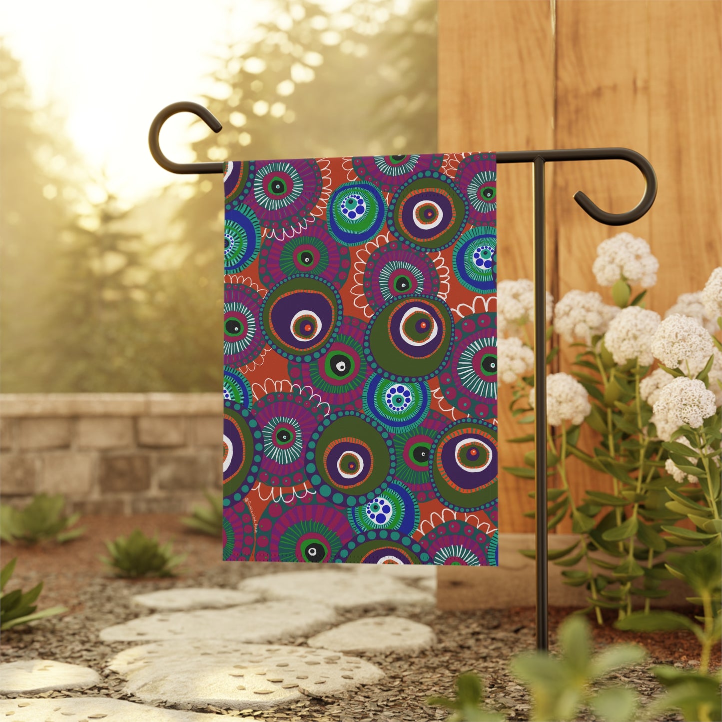 Jessica Wood Artist Garden or House Flag